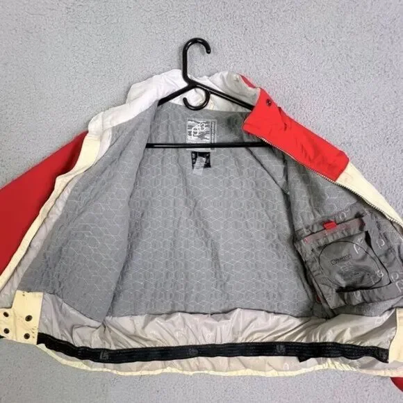 BURTON SNOWBOARD BOYS SKI/SNOW JACKET RED TAN SIZE 16